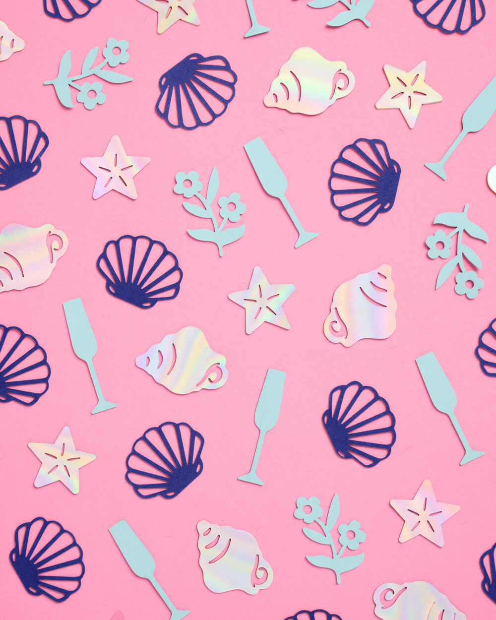Coastal Confetti - 200 pc foil confetti