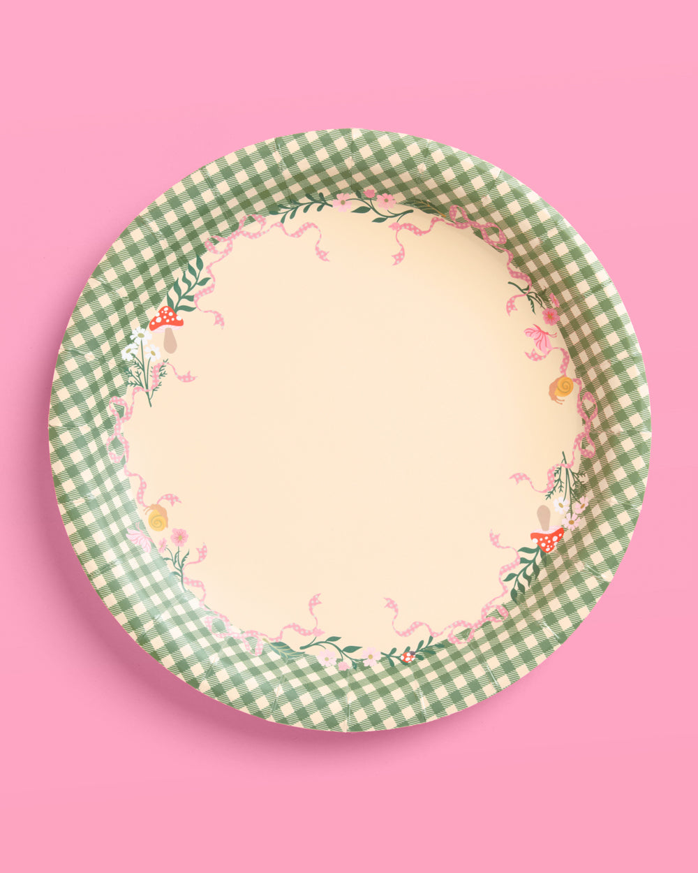 Garden Fairy Plates - 24 paper plates