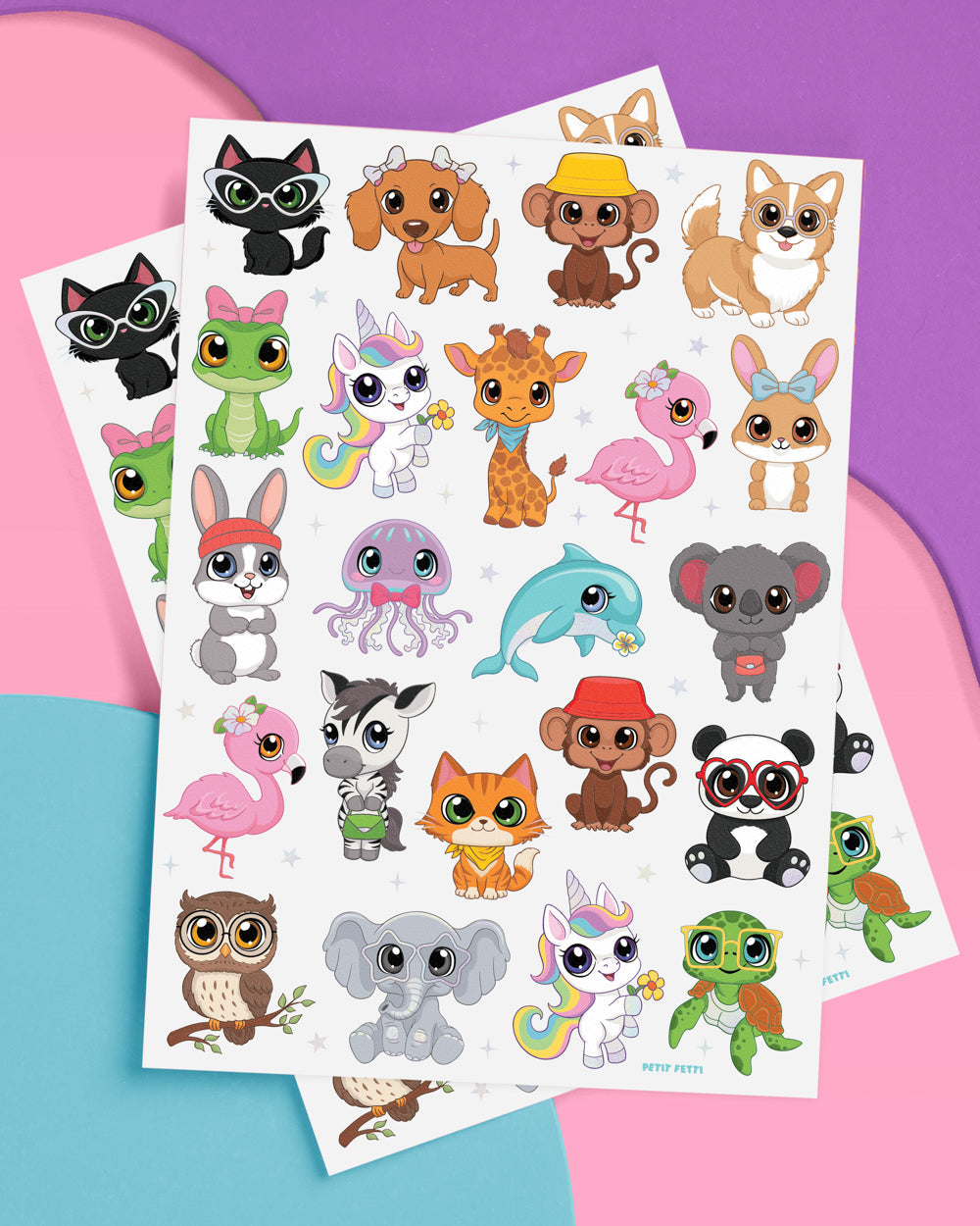 Big Eyed Tats - 48 temporary tattoos