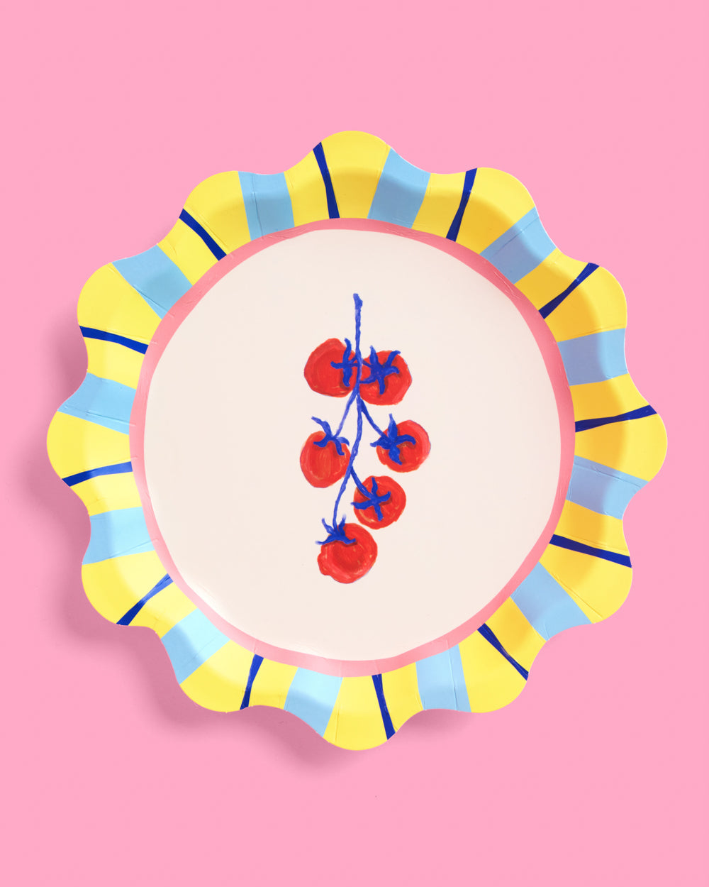 Italian Capri Plates - 32 paper plates