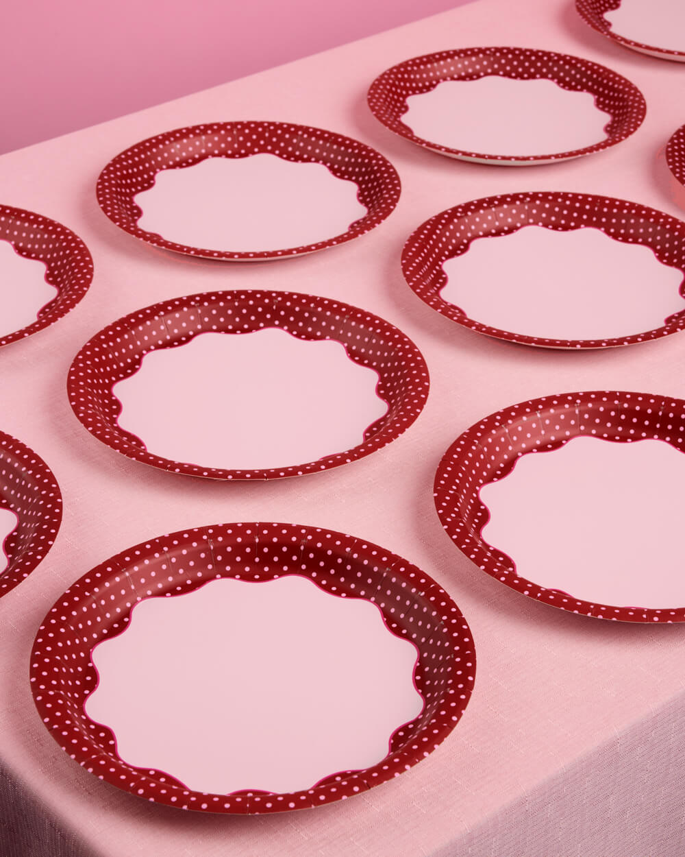 Wine Not Plates - 10 paper plates, 9in