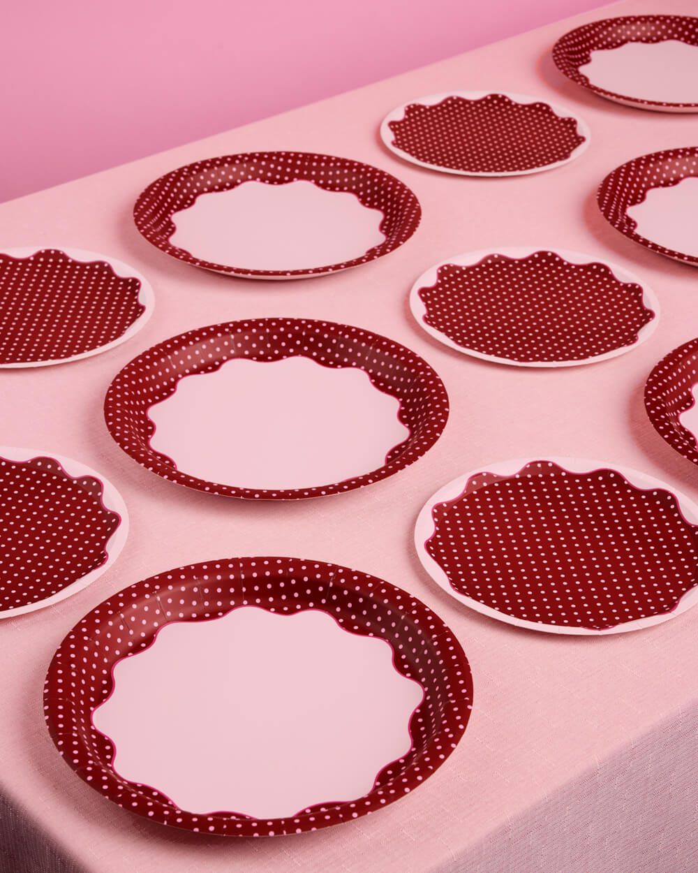 Wine Not Plate Set - 32 paper plates, 2 sizes