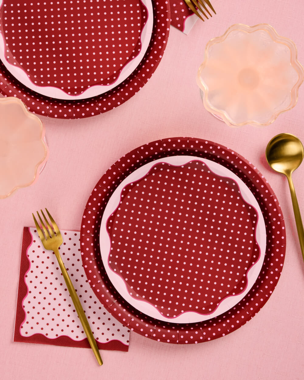 Wine Not Plate Set - 32 paper plates, 2 sizes