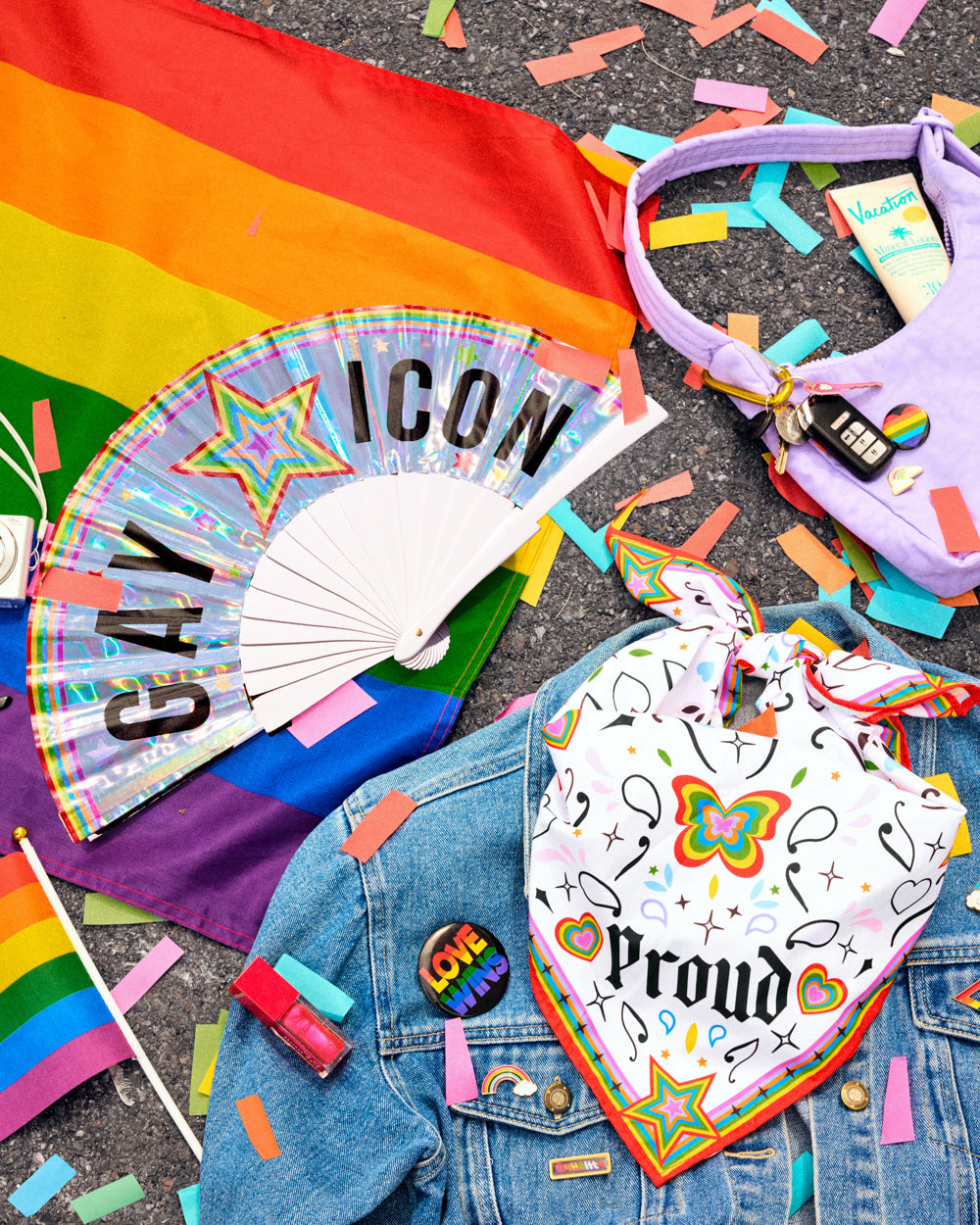 Pride Headscarf - polyester bandana
