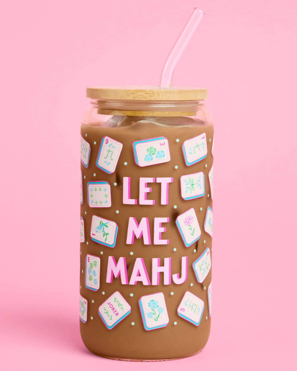 Mahj All Day Tumbler - 16oz tumbler + straw set