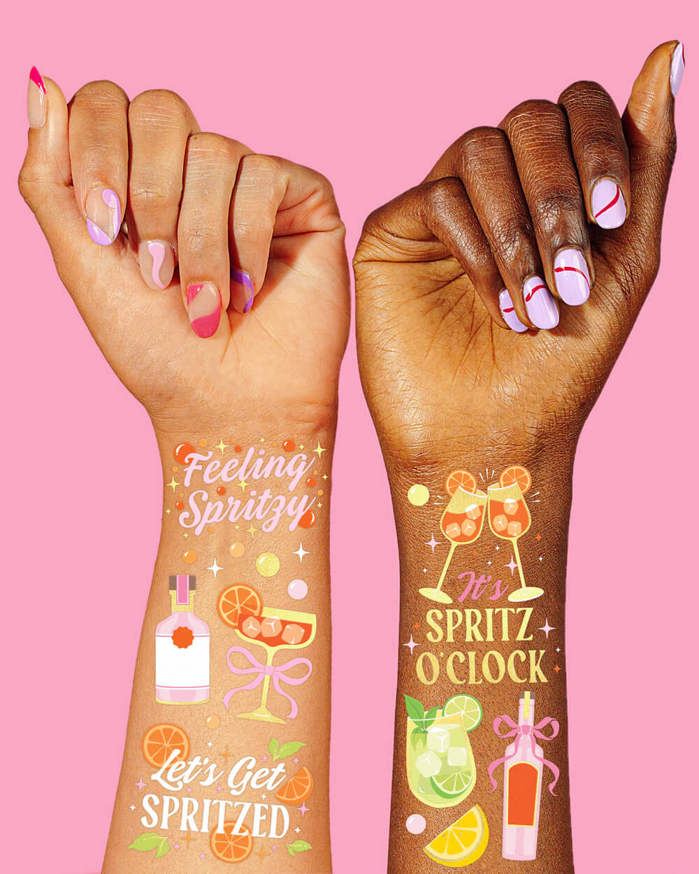Spritz Tattoos - 50 temporary tattoos