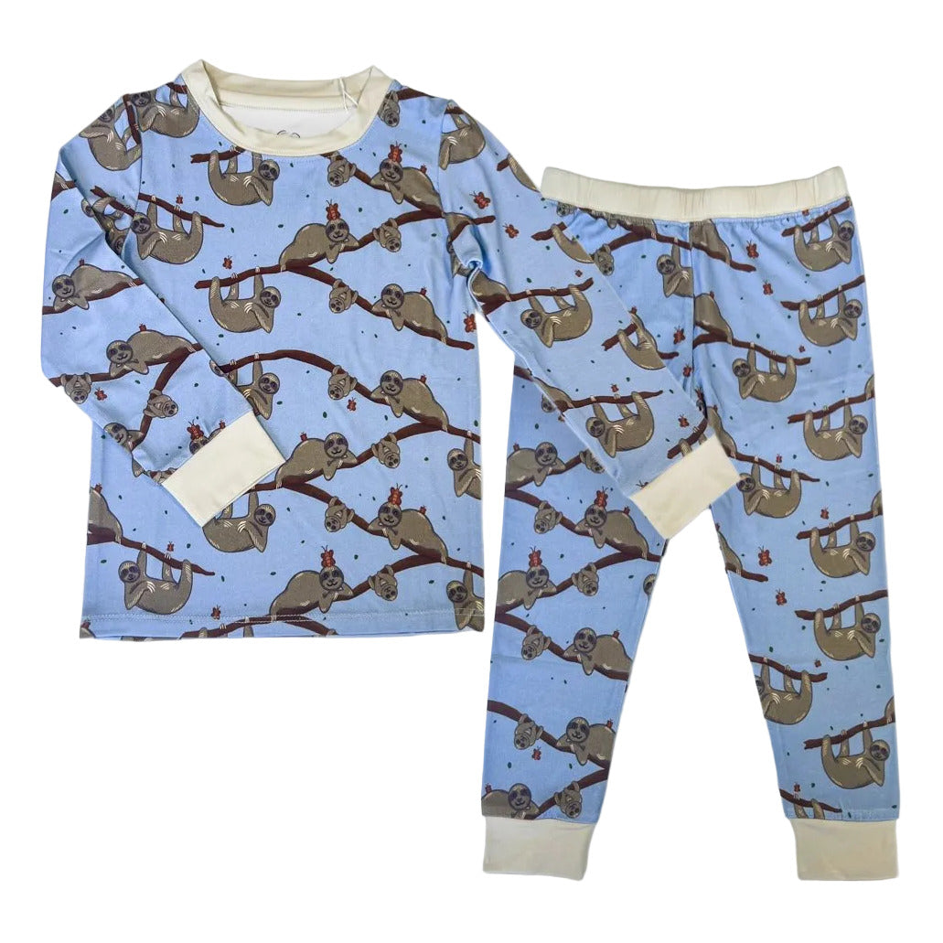 Sloth Kids Two-Piece Pajamas