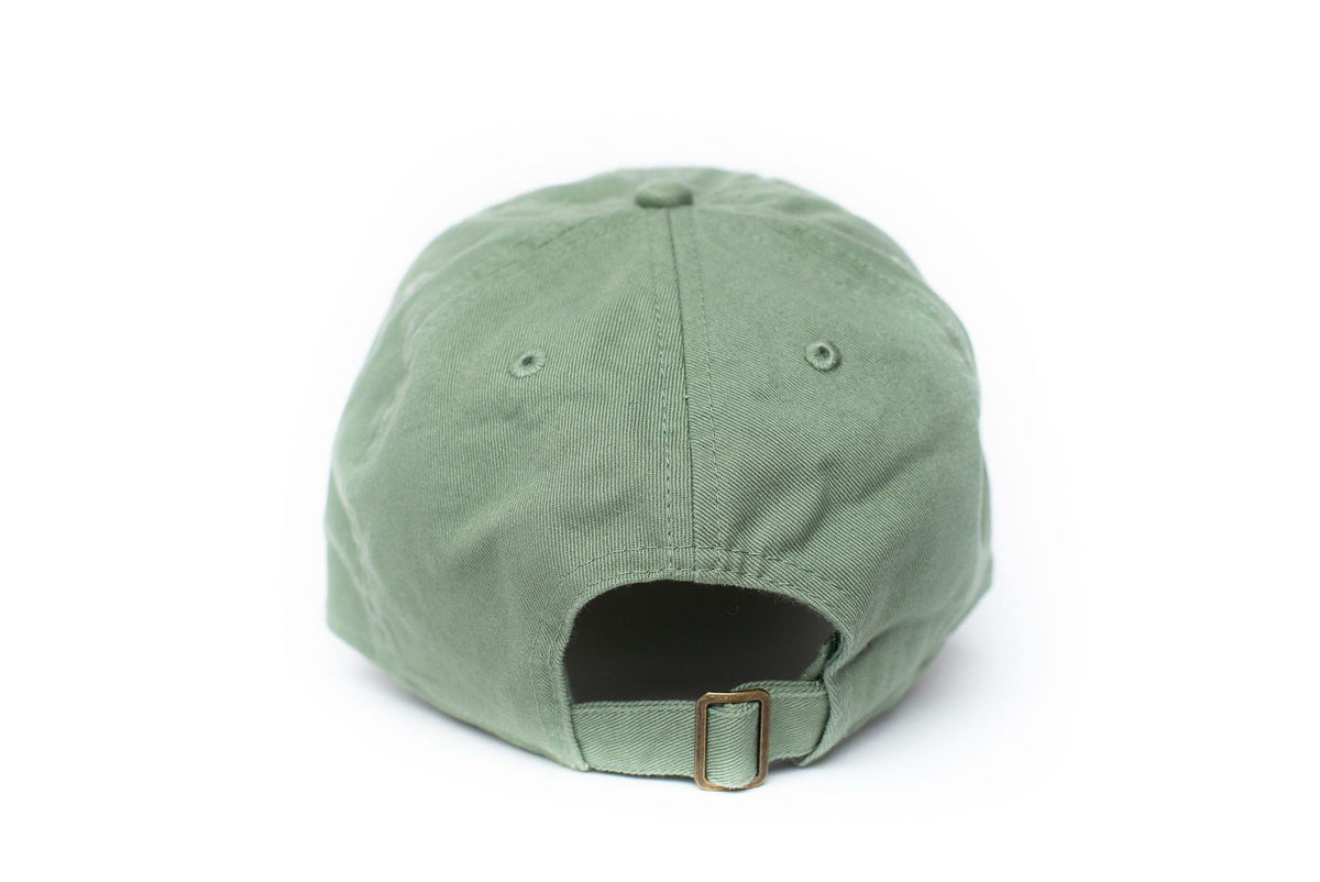 Dusty Sage Letter Baseball Hat