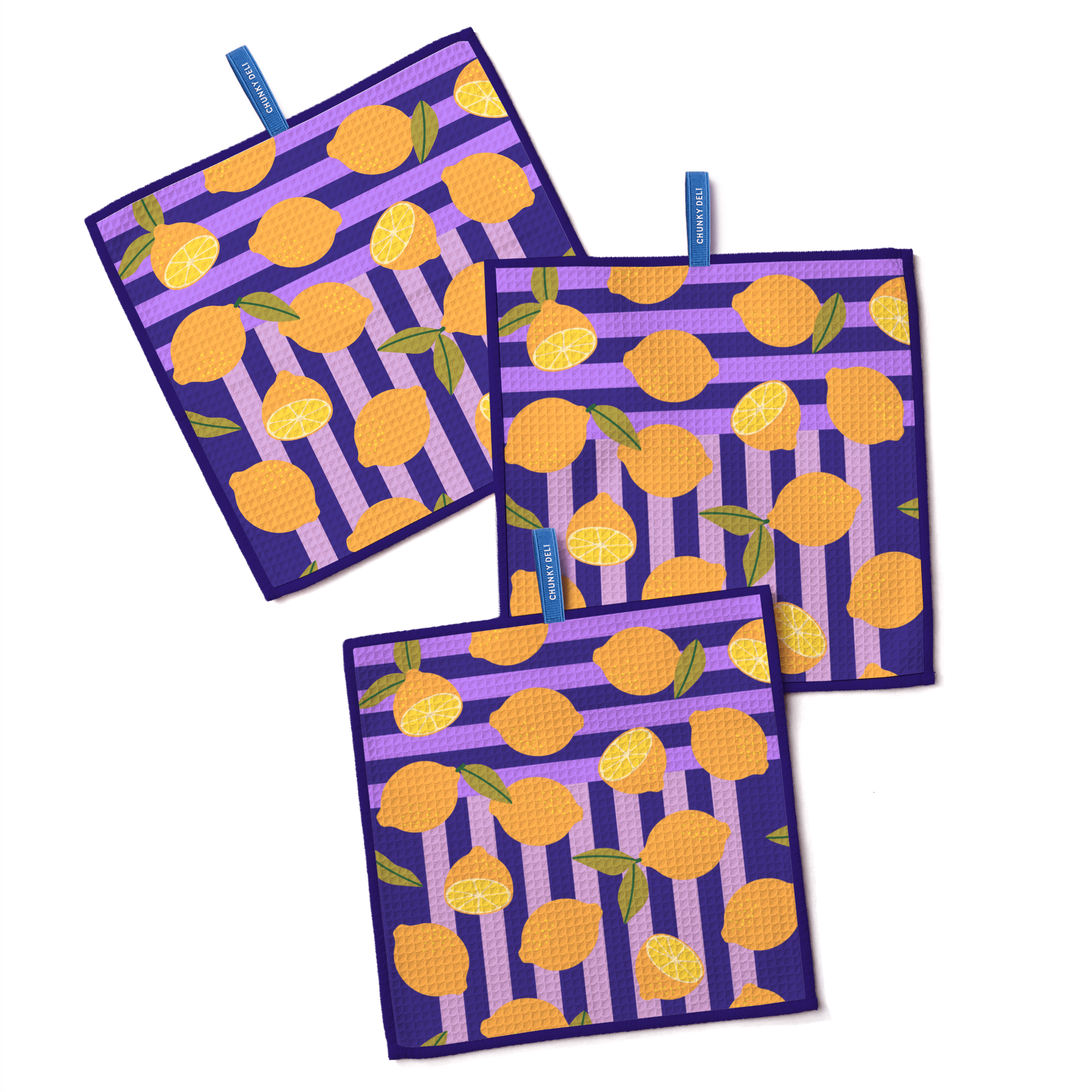 Squeeze the Day | 3 Pack Clean-Up Cloths