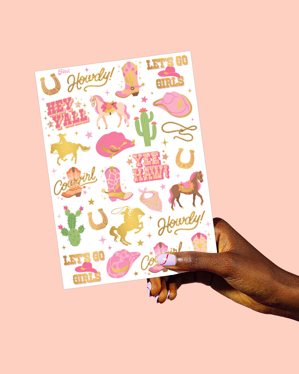 Cowgirl Tats - 100 temporary tattoos