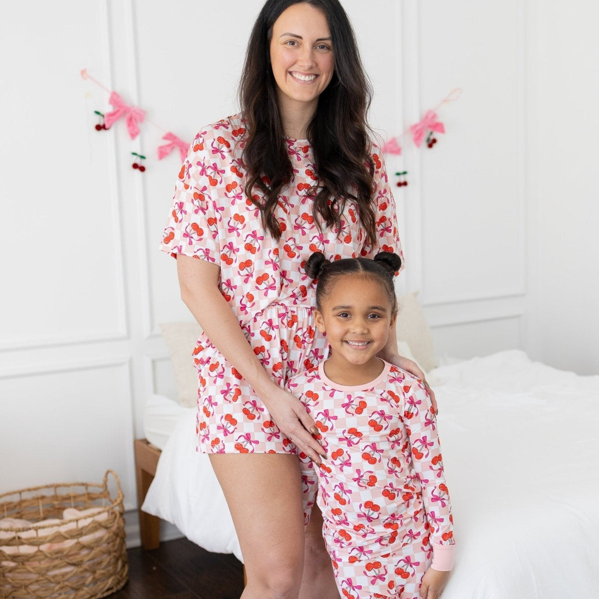 Sweet Cherry Love Weekender Shorts Set