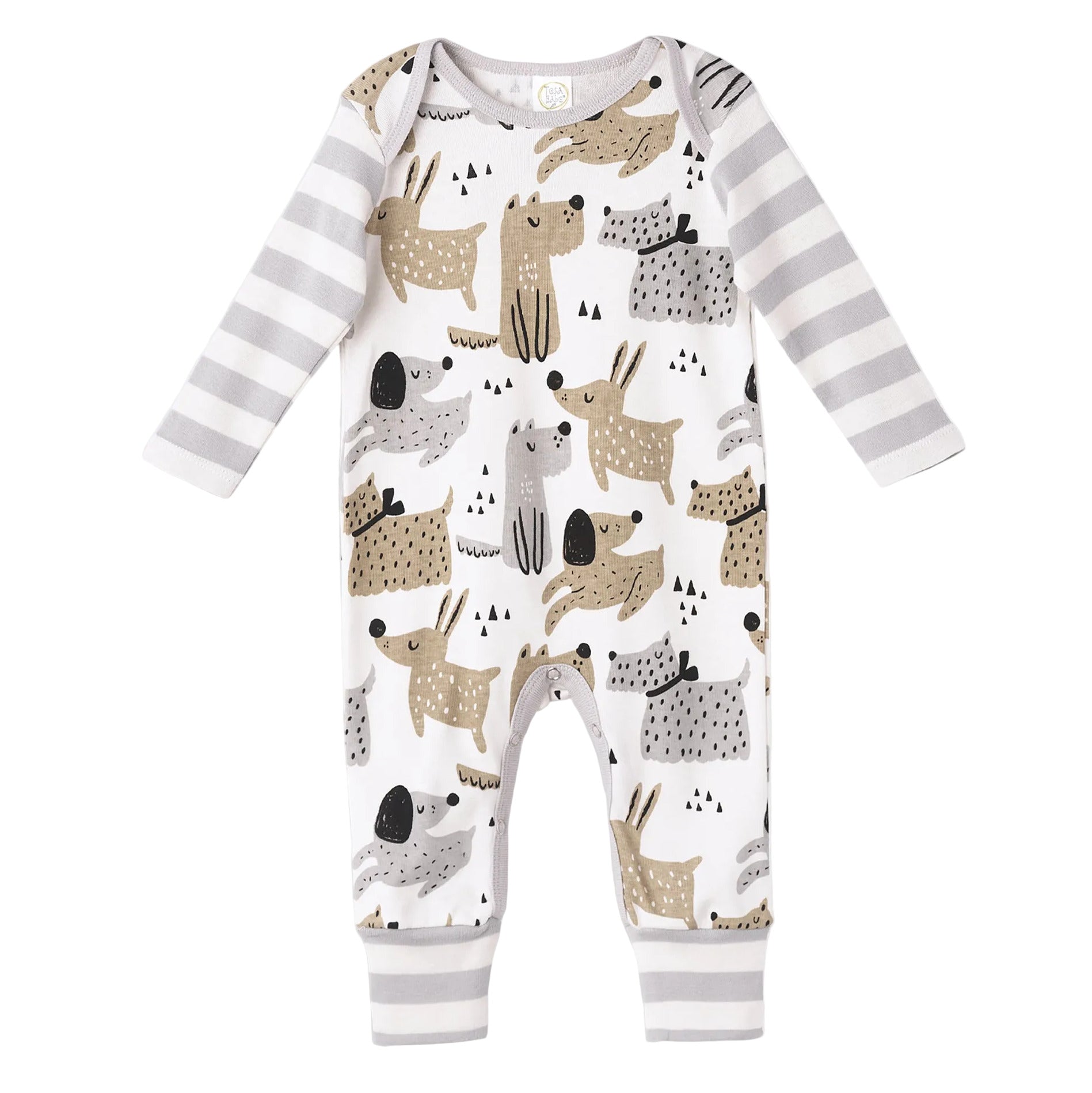 Baby Boy Puppy Dogs Cotton Romper