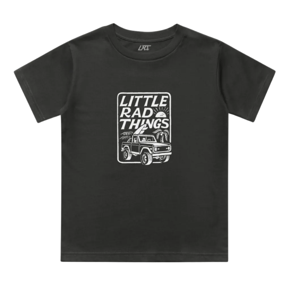 THE BRONCO LITTLE RAD THINGS TEE - COAL