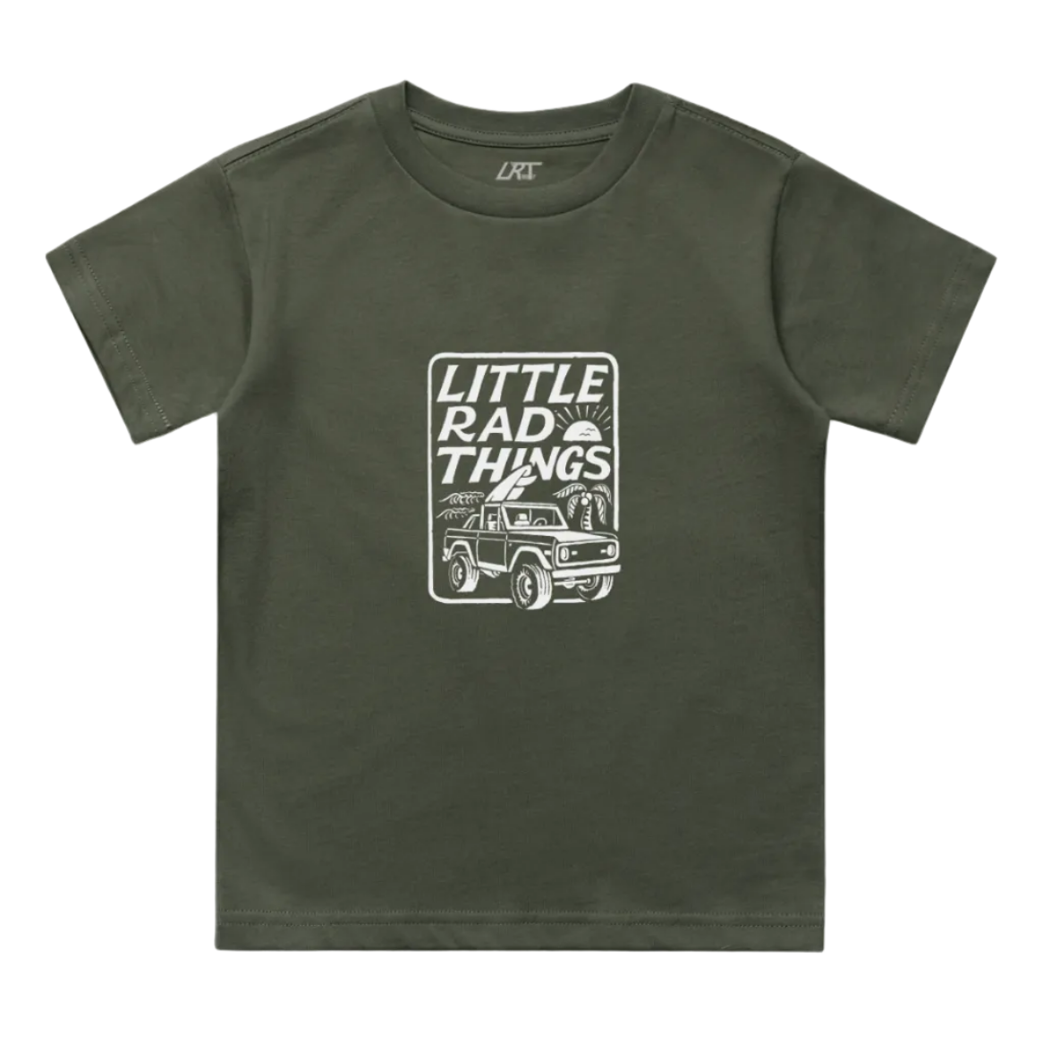 THE BRONCO LITTLE RAD THINGS TEE - OLIVE