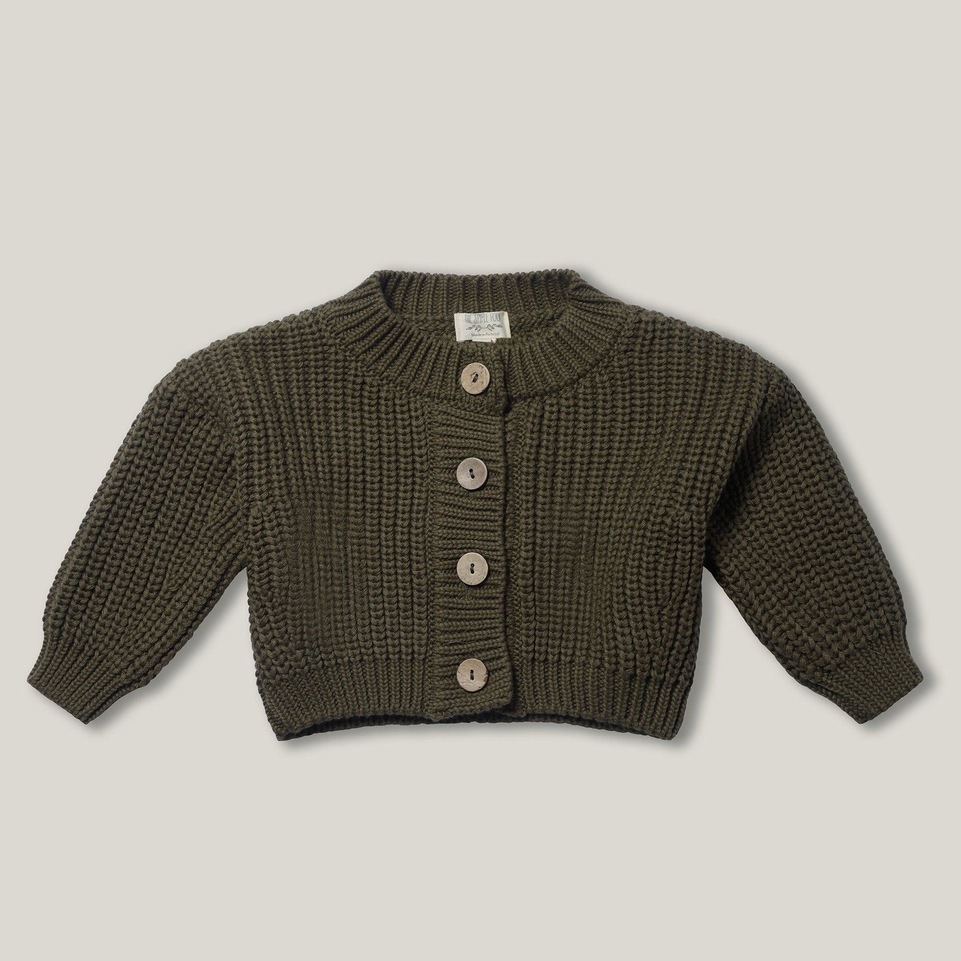The Chunky Cardigan Baby
