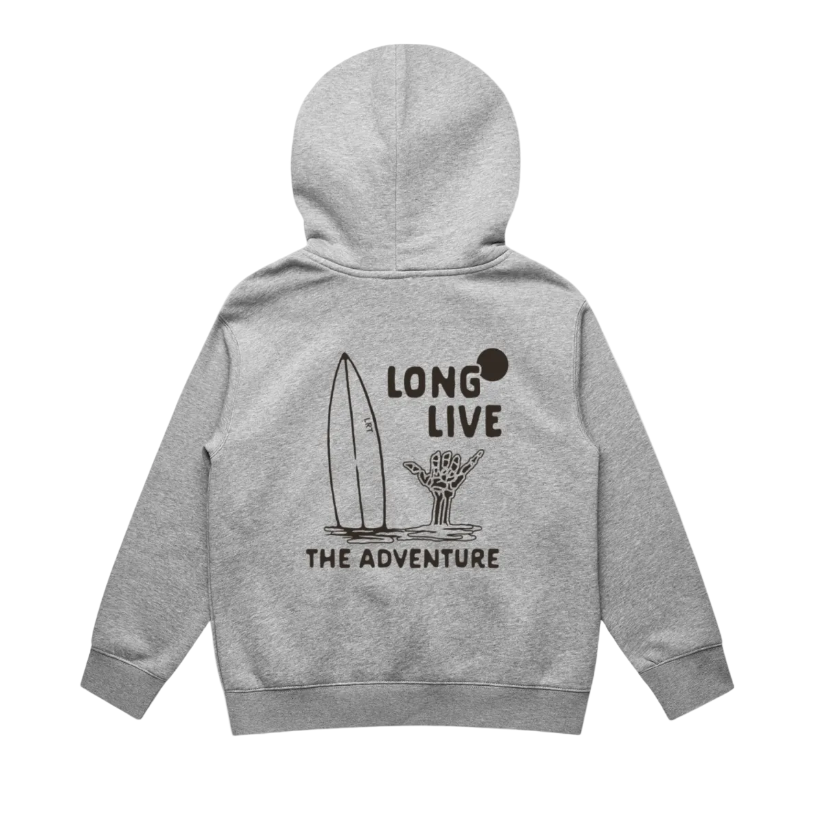 THE LONG LIVE HOODIE - RECYCLED HEATHER GRAY