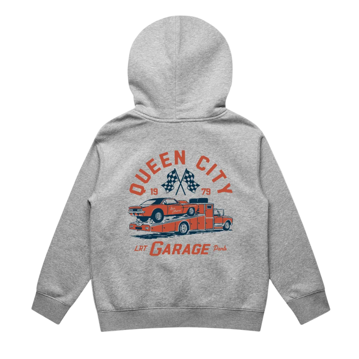 THE QUEEN CITY HOODIE - RECYCLED HEATHER GRAY
