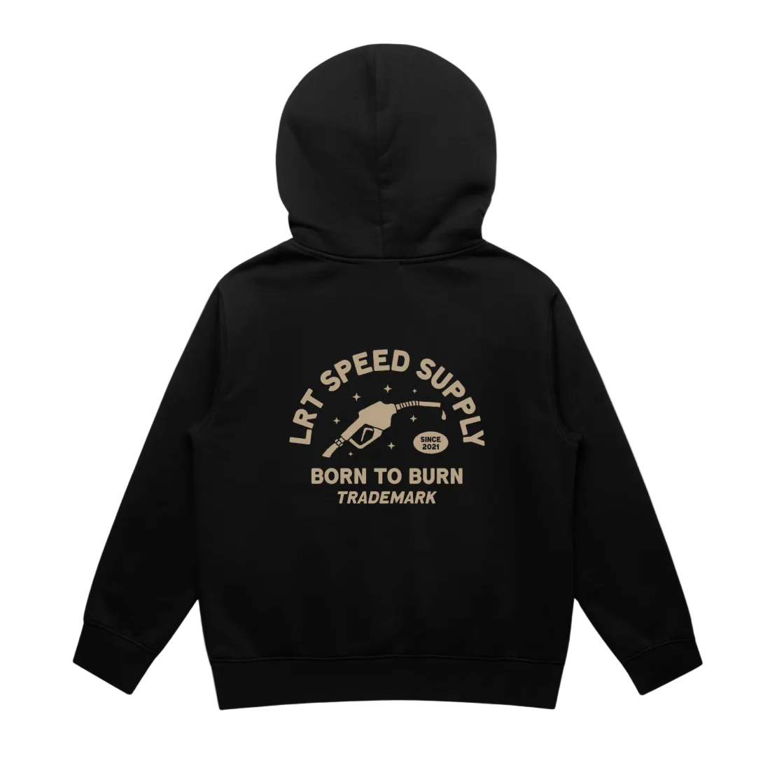 THE SPEED SUPPLY HOODIE - RECYCLED BLACK