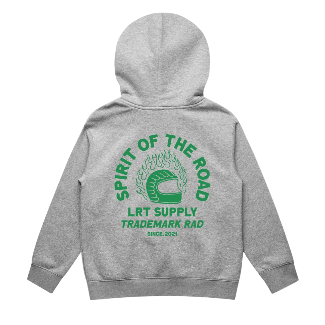 THE SPIRIT RIDER HOODIE - RECYCLED HEATHER GRAY