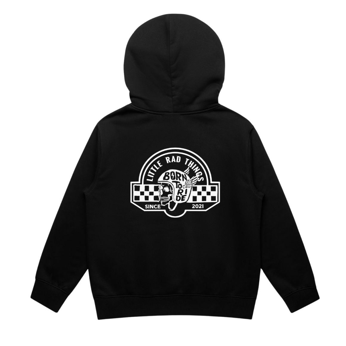 THE TIL DEATH HOODIE - RECYCLED BLACK
