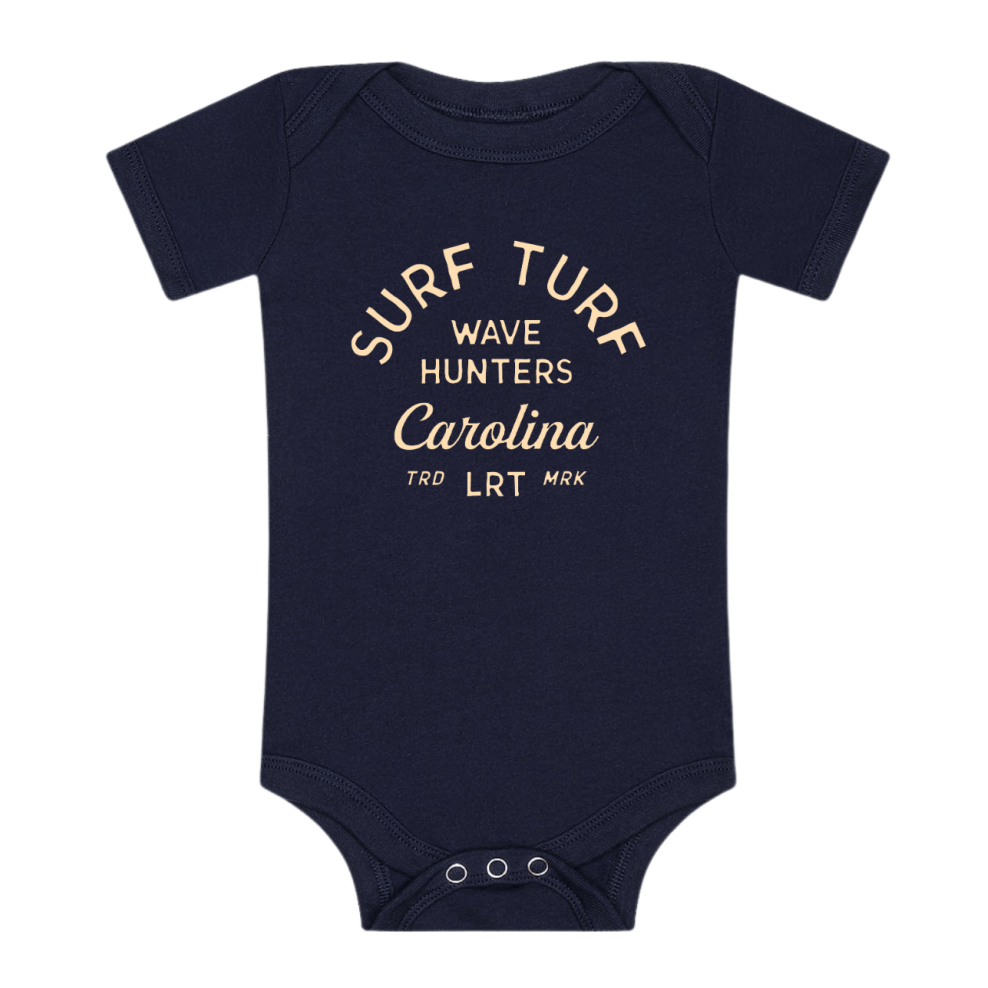 THE WAVE HUNTER ONESIE - NAVY
