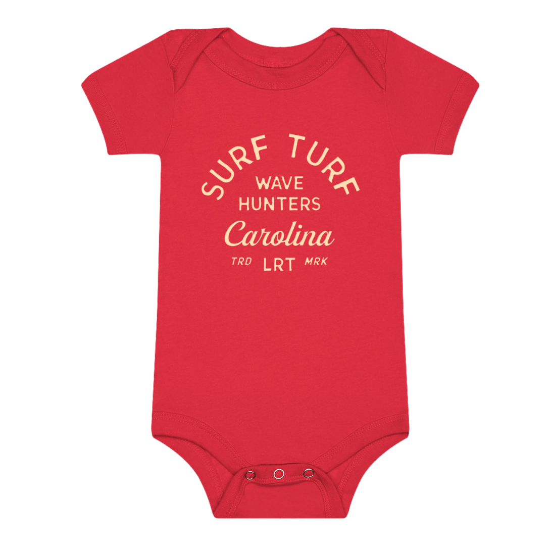 THE WAVE HUNTER ONESIE - RED