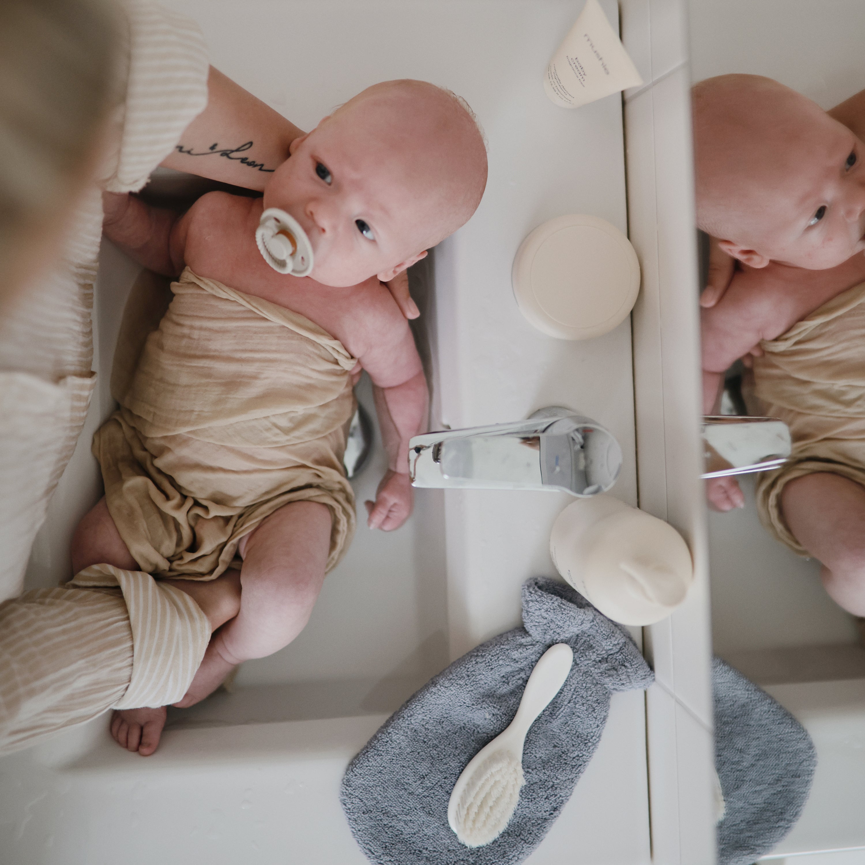 Organic Cotton Bath Mitt