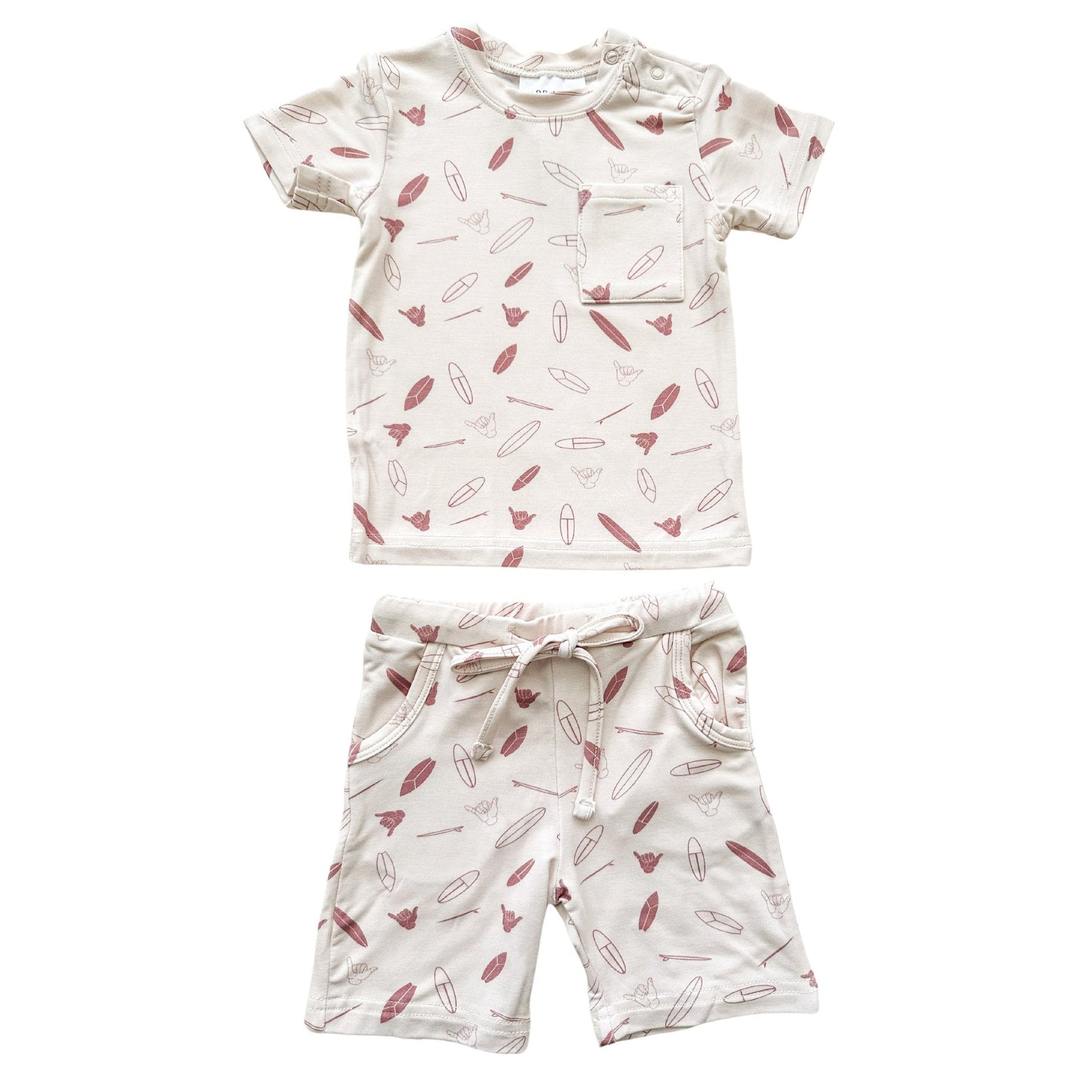 Two-Piece Short Set - Surf