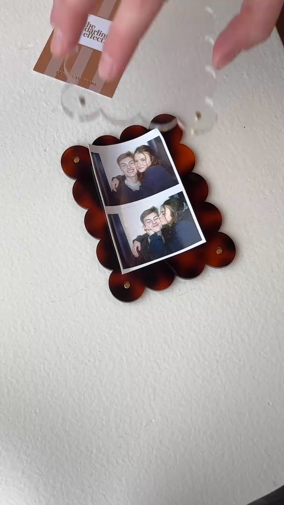 Mini Acrylic Picture Frame Magnet–Dog Day