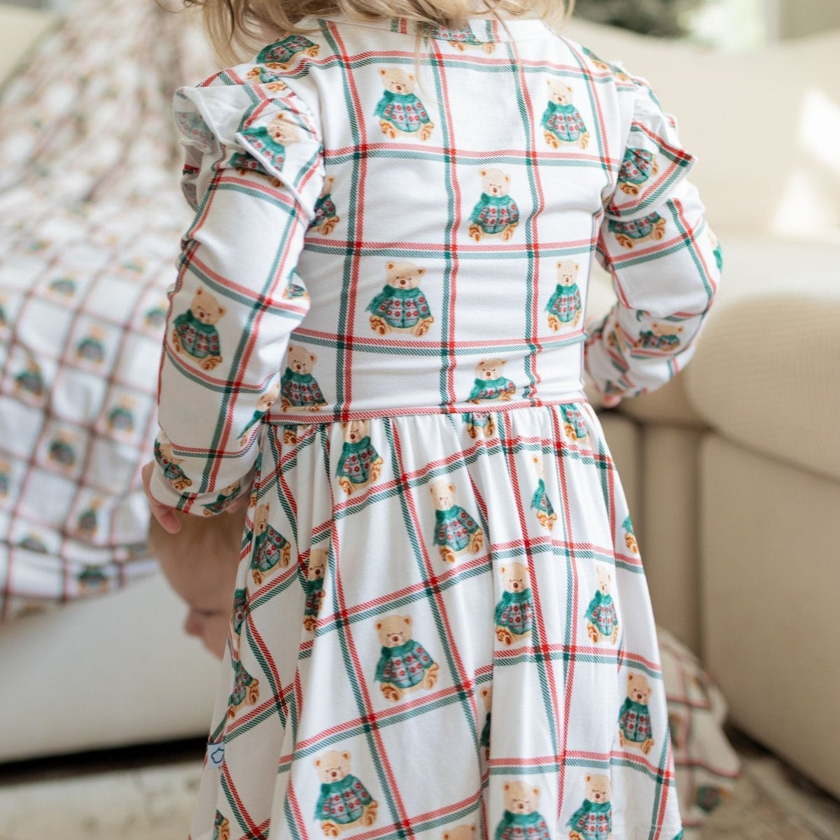 Vintage Teddy Bodysuit Twirl Dress