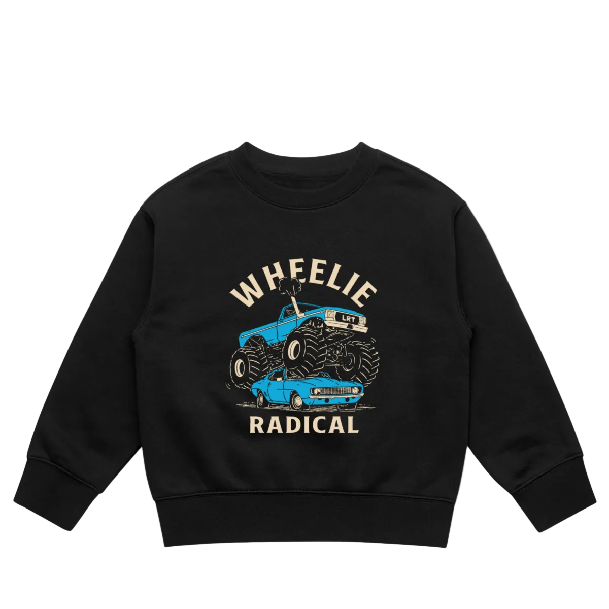 WHEELIE RADICAL CREWNECK - FRONT ONLY