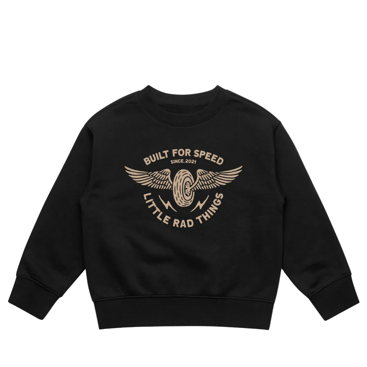 WINGED MECHANIC CREWNECK - FRONT ONLY