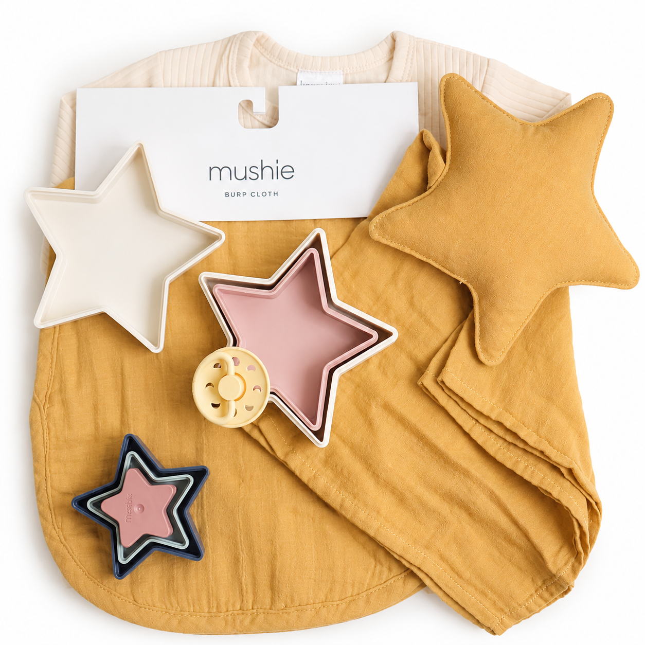 Moon & Stars Gift Box - Yellow